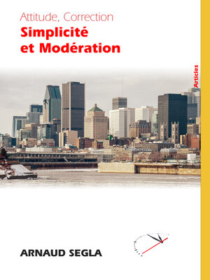 cover image of Attitude, Correction, Simplicité et Modération
